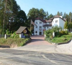 Wjazd do SAK Hotel Olsztyn nowa nawierzchnia